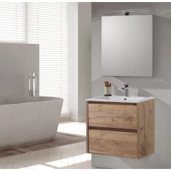 Ensemble de salle de bain Melanie chêne 60 cm THYS