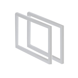 Porte-serviette anneau blanc mat GROHE