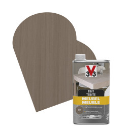Teinte Meuble Deco poivre mat 0,5 L V33