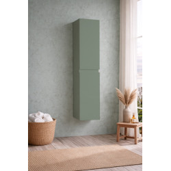 Colonne de salle de bain Valentina 2 portes vert mat 35 cm THYS