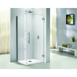 Receveur de douche Nola blanc carré 90 x 90 cm AYOR BATHROOM