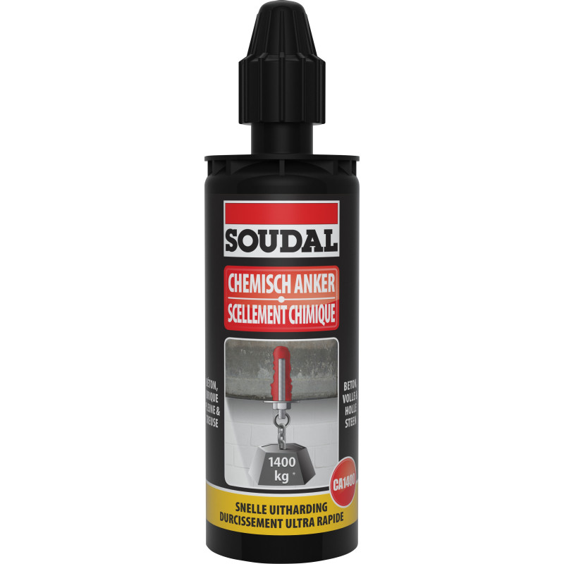 Colle à fixation chimique 0,16 L SOUDAL