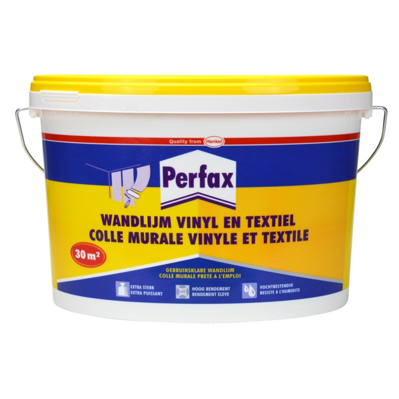 Colle murale pour vinyle et textile 5 kg PERFAX