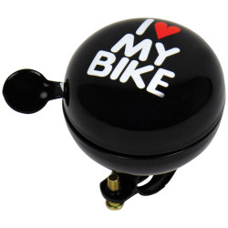 Sonnette de vélo « J'aime mon vélo » – Sonnez avec style | DRESCO
