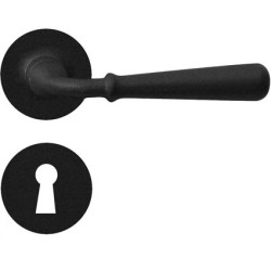 Poignée de porte fer noir – Style & Sécurité | LINEA BERTOMANI