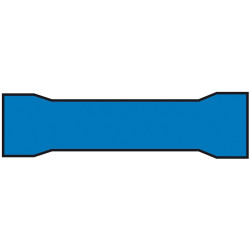 Cosse de câble bleue 4,5x22,7mm – Lot de 10 | CARPOINT