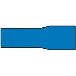 Cosse de câble bleue 4,96x25mm 10pcs – Connexion Fiable | CARPOINT

