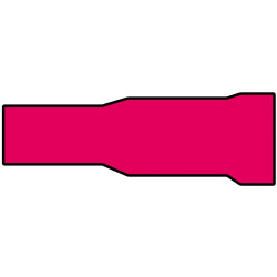 Cosse de câble rouge 3,96x24mm 10 pièces – Connexion Fiable | CARPOINT