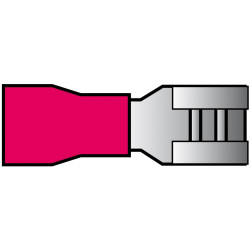 Cosse de câble rouge CARPOINT – Connexion fiable | CARPOINT