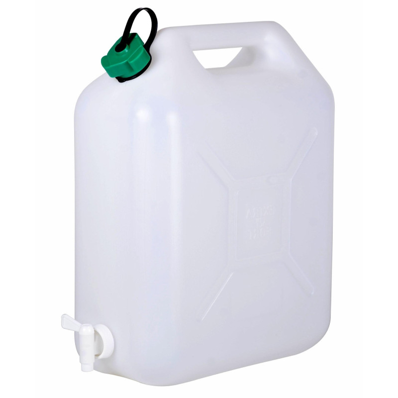 Jerrycan alimentaire extra fort avec robinet 20 L