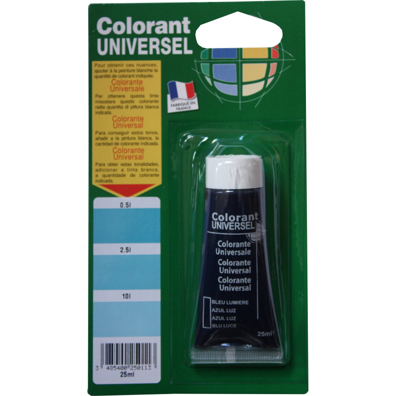 Colorant universel pour peinture Bleu Lumière 0,025 L RICHARD