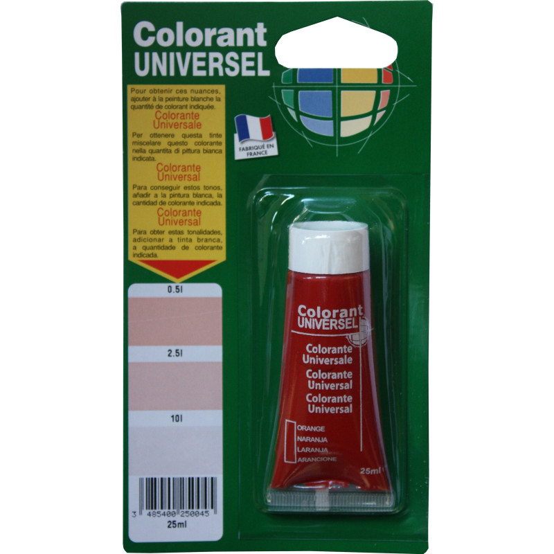 Colorant universel pour peinture Orange 0,025 L RICHARD