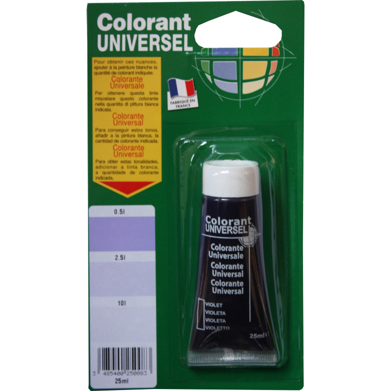 Colorant universel pour peinture Violet 0,025 L RICHARD