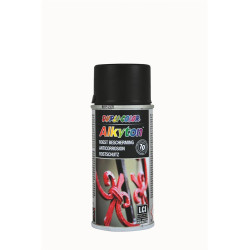 Laque aérosol Alkyton Noir Mat – Protection métal | DUPLI-COLOR