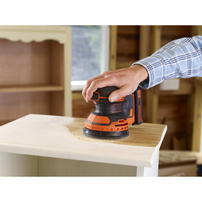 Ponceuse excentrique BDCROS18N-XJ 18 V BlACK+DECKER Ponceuse excentrique BDCROS18N-XJ 18 V BlACK+DECKER