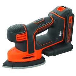 Ponceuse de détail sur batterie BDCDS18-QW 1,5 Ah 18 V BLACK+DECKER