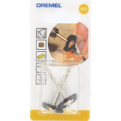 Brosse Dremel Ø 19mm – Nettoyage Efficace | DREMEL
 Brosse Dremel Ø 19mm – Nettoyage Efficace | DREMEL