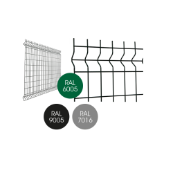 Panneau treillis Napoli vert 203 cm – Idéal pour le jardin | GIARDINO