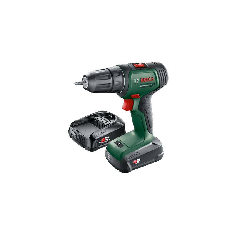 Perceuse visseuse sur batterie UniversalDrill 2 x 1,5 Ah 18 V BOSCH Perceuse visseuse sur batterie UniversalDrill 2 x 1,5 Ah 18 V BOSCH