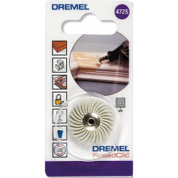 Brosse abrasive Dremel 120 – Nettoyage fin | DREMEL Brosse abrasive Dremel 120 – Nettoyage fin | DREMEL