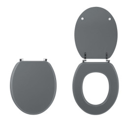 Abattant de toilette Color Line gris WIRQUIN