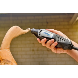 Fraise haute vitesse Dremel conique Ø 6,4 mm – Usage précis | DREMEL Fraise haute vitesse Dremel conique Ø 6,4 mm – Usage précis | DREMEL