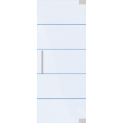 Porte en verre Thytan Prof 88x211cm – Sécurité & Design | THYS

