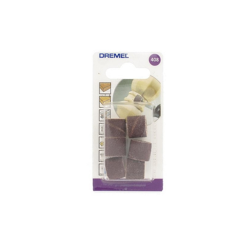 Bandes de ponçage DREMEL 60 Ø 13mm – Lot de 6 | DREMEL Bandes de ponçage DREMEL 60 Ø 13mm – Lot de 6 | DREMEL