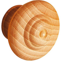 Bouton Frêne Cerclé Ø30mm LINEA – Élégance Naturelle | LINEA BERTOMANI