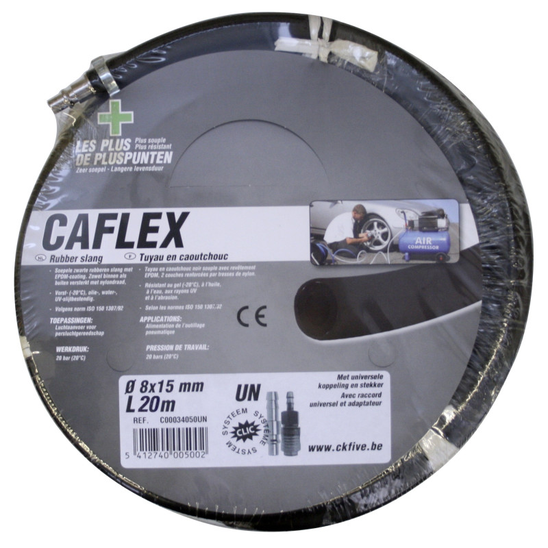 Tuyau Air Comprimé Caoutchouc 15mm 20m – Robuste & Flexible | CRIKO