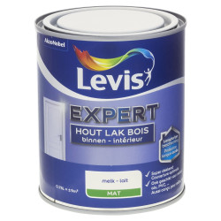 Laque Expert Bois Intérieur Lait Satiné 0,75L – Finition Parfaite | LEVIS