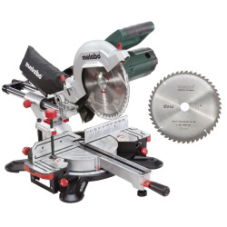 Scie à onglets radiale KGS 254 M METABO – Coupe précise | METABO