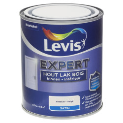 Laque Expert Bois Intérieur Neige Satinée 0,75L – Finition | LEVIS
