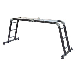 Echelle pliable à plateforme 12 échelons