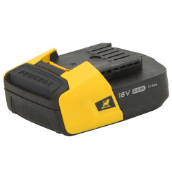 Batterie EnergyHub 18V 2Ah PEUGEOT – Puissance durable | PEUGEOT