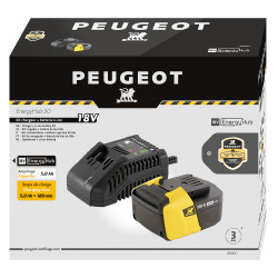Batterie EnergyHub 18V 5Ah Peugeot – Puissance durable | PEUGEOT