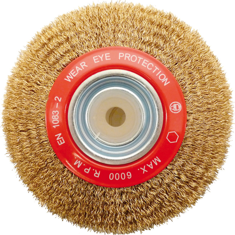 Brosse en acier laitonné 150 x 18 x 32 mm PEUGEOT