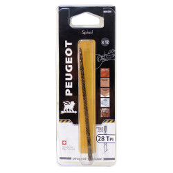 Lames Spiralées Chantourner Ø 1,3mm – Coupe Précise | PEUGEOT