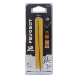 Lames Chantourner Bois Dur 127mm 25TPI – Coupe Précise | PEUGEOT