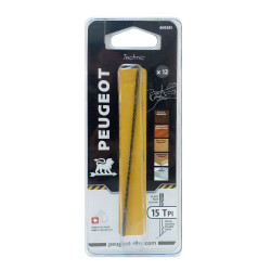 Lames chantourner anti-échauffement 127mm 15 TPI – Coupe Précise | PEUGEOT