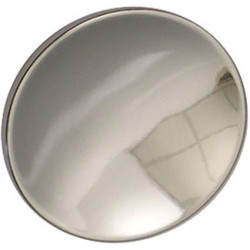 Bouton rond plat en zamac Ø 25 mm LINEA BERTOMANI