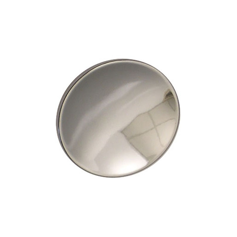 Bouton rond plat en zamac Ø 25 mm LINEA BERTOMANI