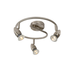 Spot LED Caro Chrome GU10 3x5W – Éclairage Élégant | LUCIDE

