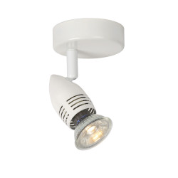Spot LED Caro Blanc GU10 5W – Éclairage Design | LUCIDE