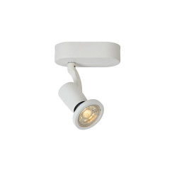 Spot LED Jaster Blanc GU10 5W – Éclairage Design | LUCIDE

