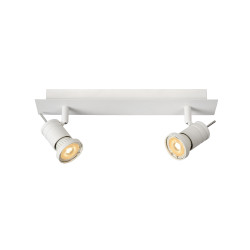 Spot LED Twinny blanc dimmable – éclairage polyvalent | LUCIDE