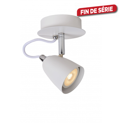 Spot LED Ride blanc dimmable GU10 5 W LUCIDE