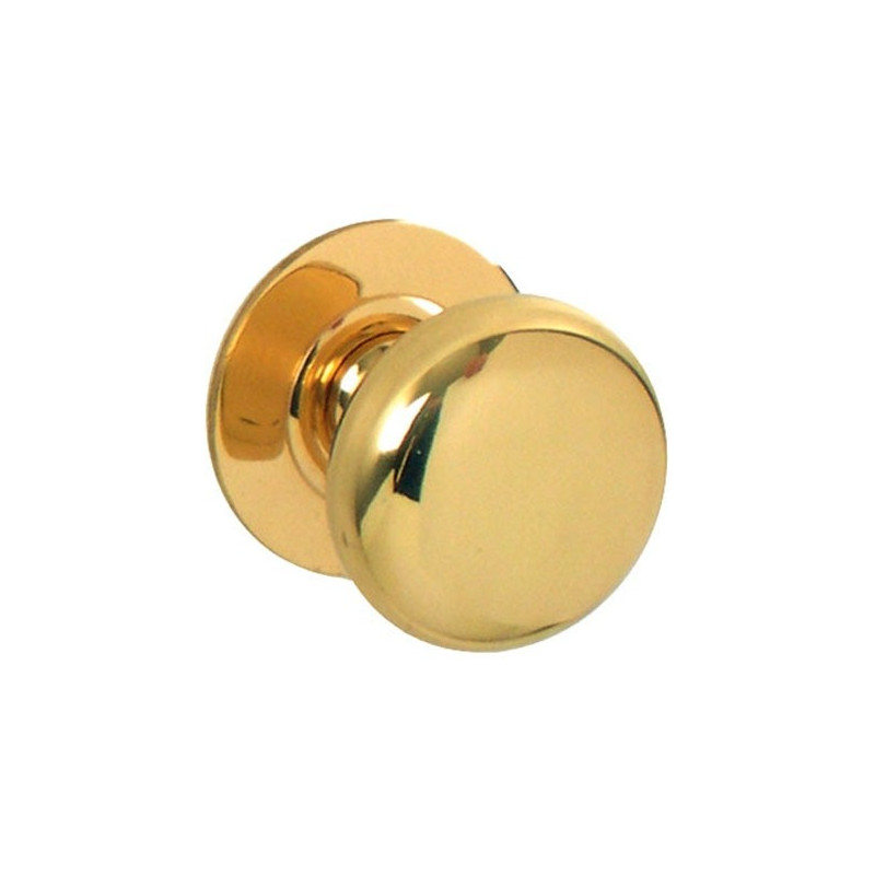 Bouton rond en laiton poli Ø 20 mm LINEA BERTOMANI