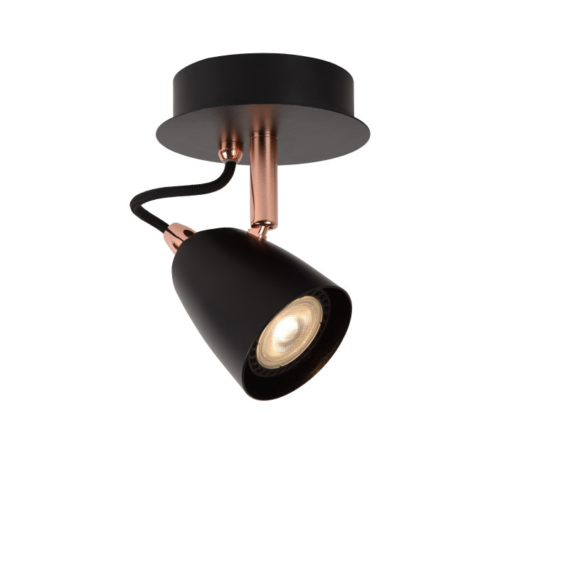 Spot LED Ride cuivré dimmable GU10 5 W LUCIDE