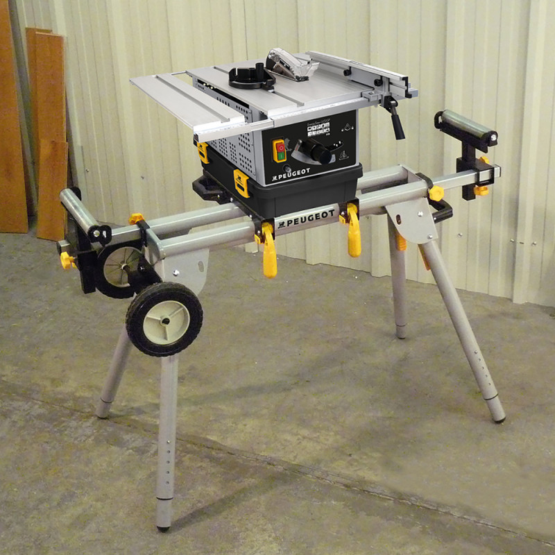 Scie sur table EnergySaw-165ASP avec aspiration intégrée 1200 W PEUGEOT